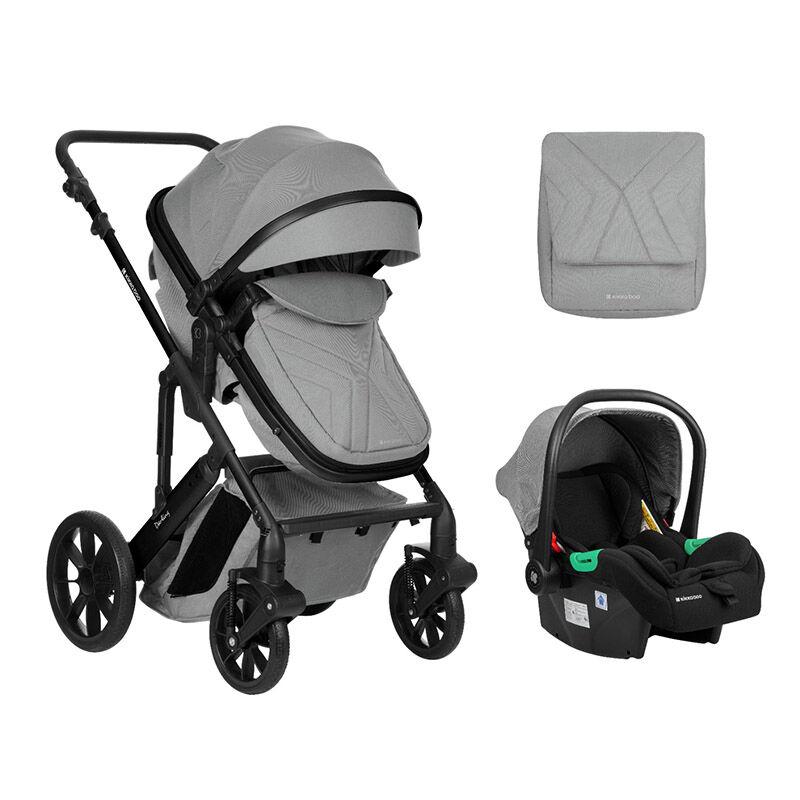 Kikka Boo  Количка darling  светло сива 2 во 1 2024