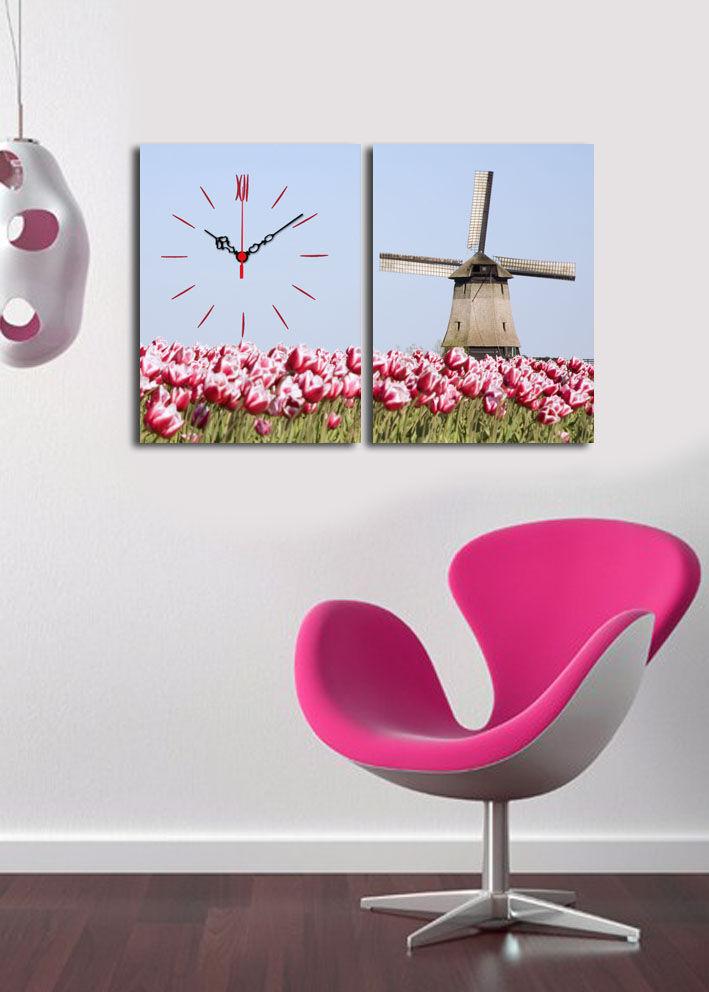 Wallity dzиден часовник 2P3040CS-120, 64x40 см, 2 дела