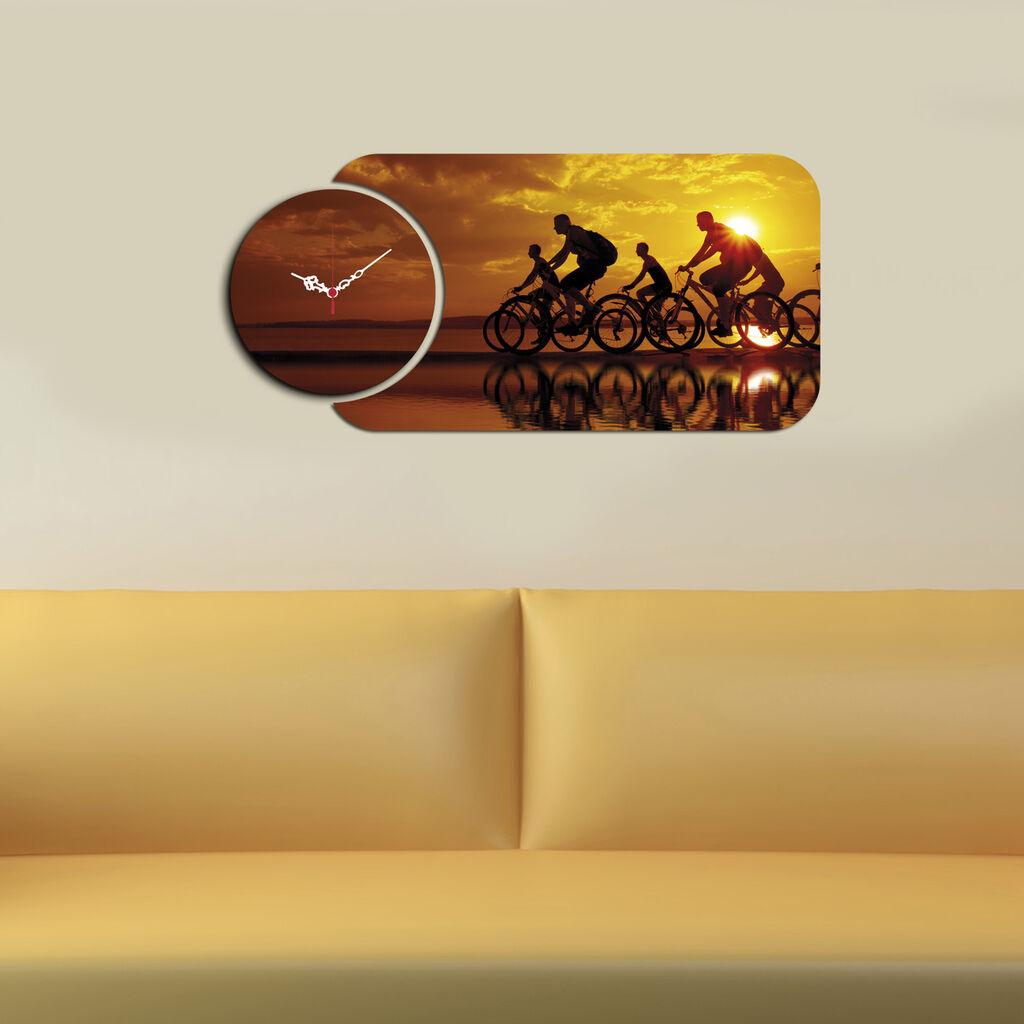 Wallity dzиден часовник YMS-30, 68x32 см, 2 дела