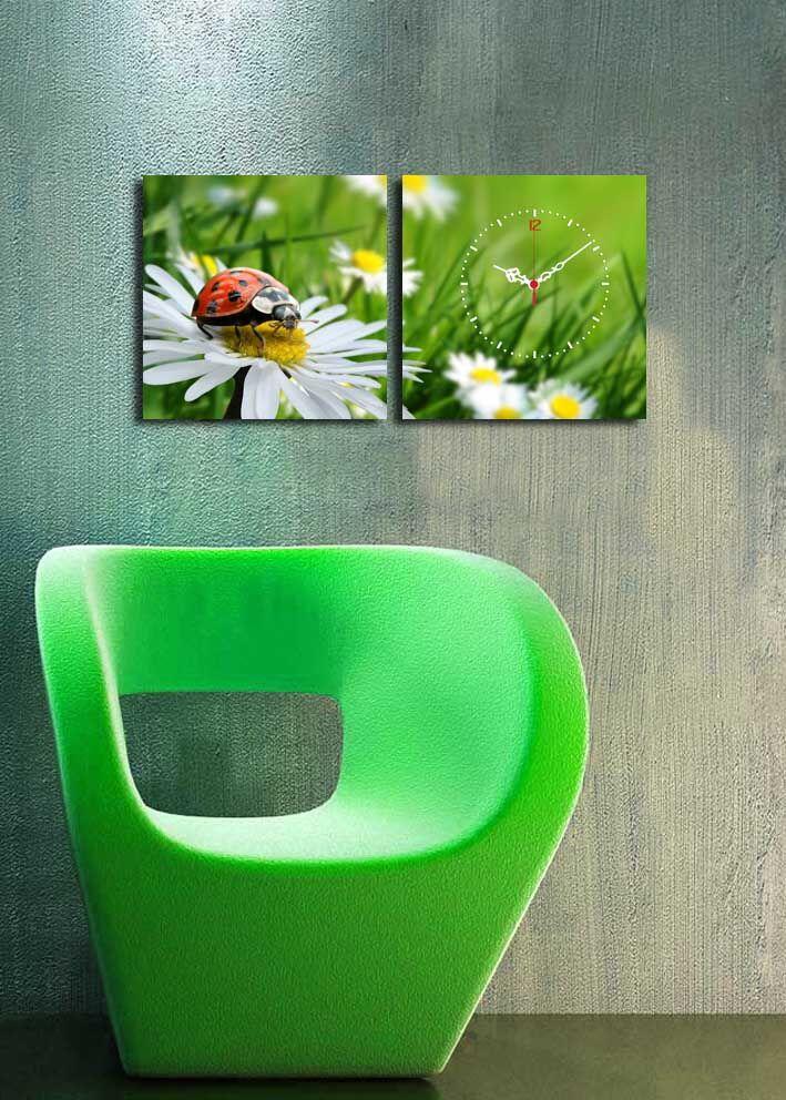 Wallity dzиден часовник 2P2828CS-2, 60x28 см, 2 дела