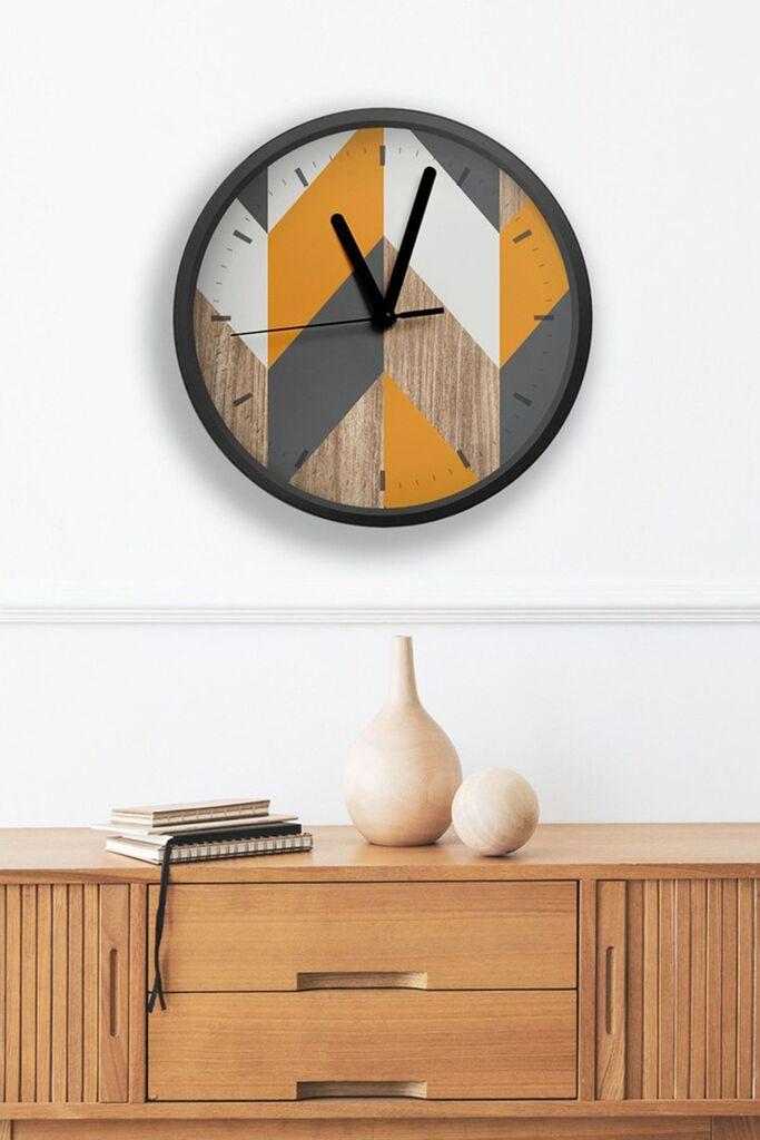 Dzиден часовник Wallity Artavessa3D clock1, 36x36x1 см
