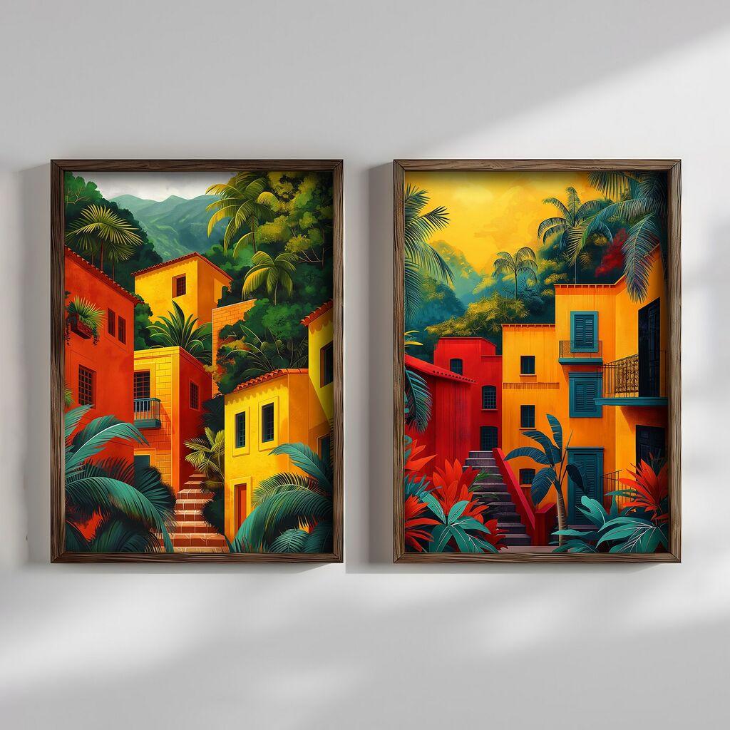 Wallity Picture TUN141, 2 дела, 70 x 50 x 3 см