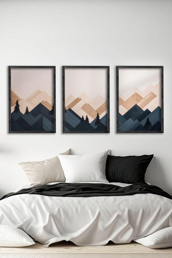 Слика од Wallity Ersy3Syhcrv47, 3 дела, 34 x 49 см