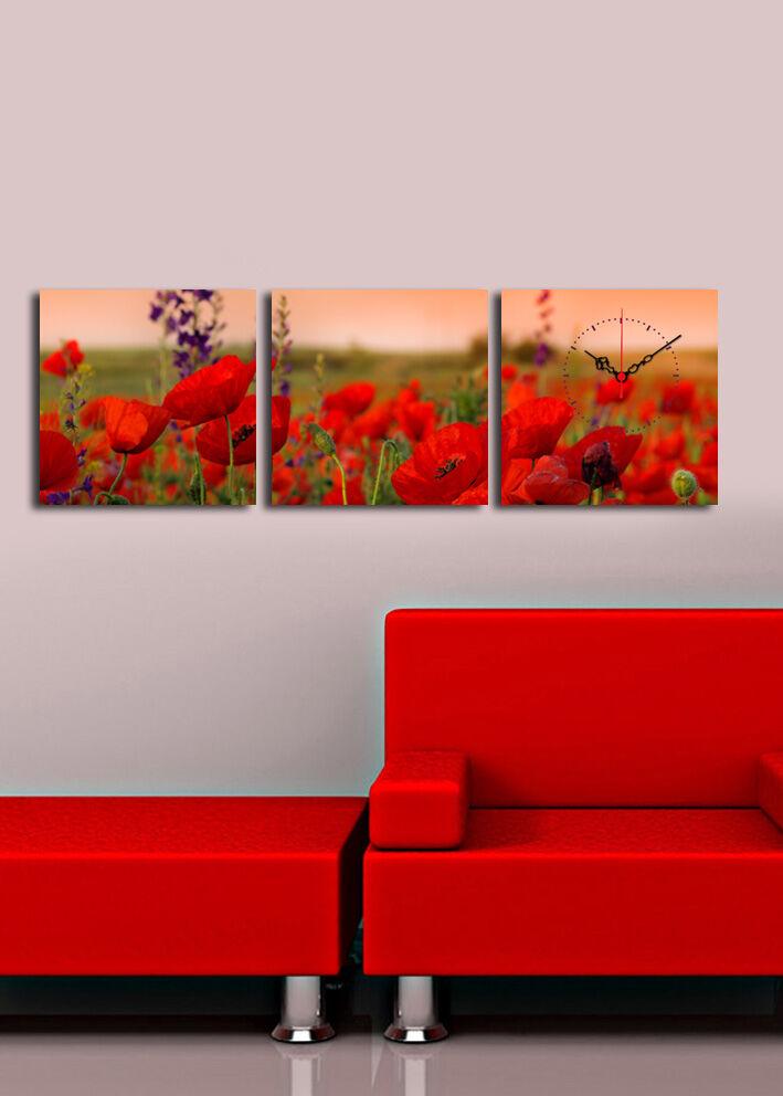 Wallity dzиден часовник 3P2828CS-11, 90x28 см, 3 дела