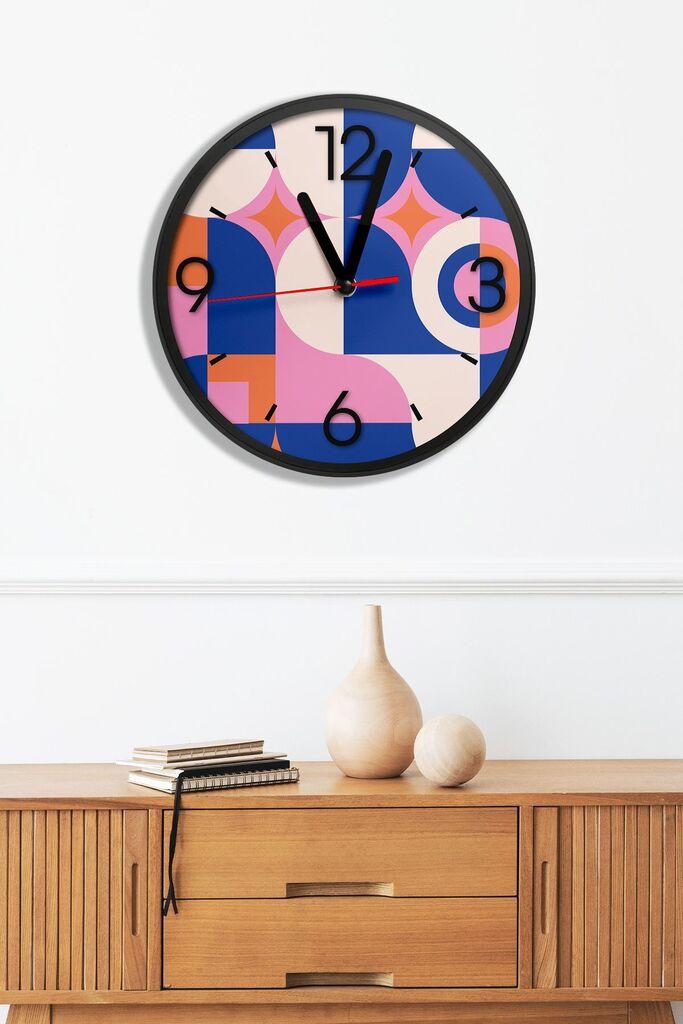 Dzиден часовник Wallity Artavessa3D clock21, 36x36x1 см