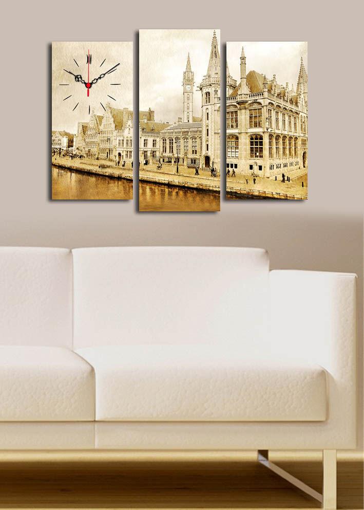 Wallity dzиден часовник 3PATCS-15, 66x45 см, 3 дела