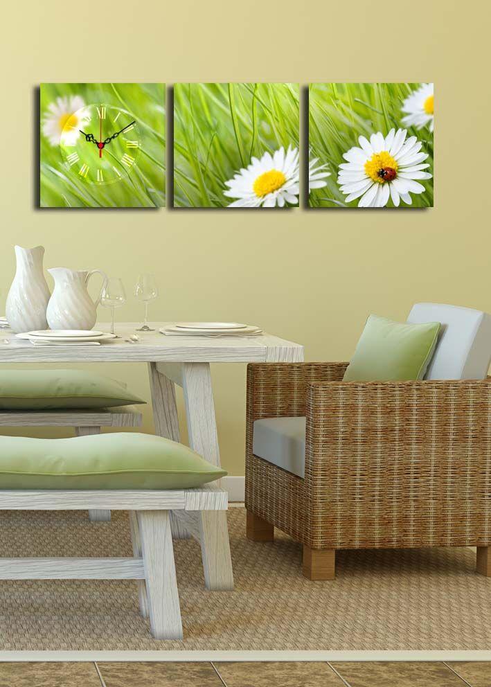 Wallity dzиден часовник 3P2828CS-9, 90x28 см, 3 дела