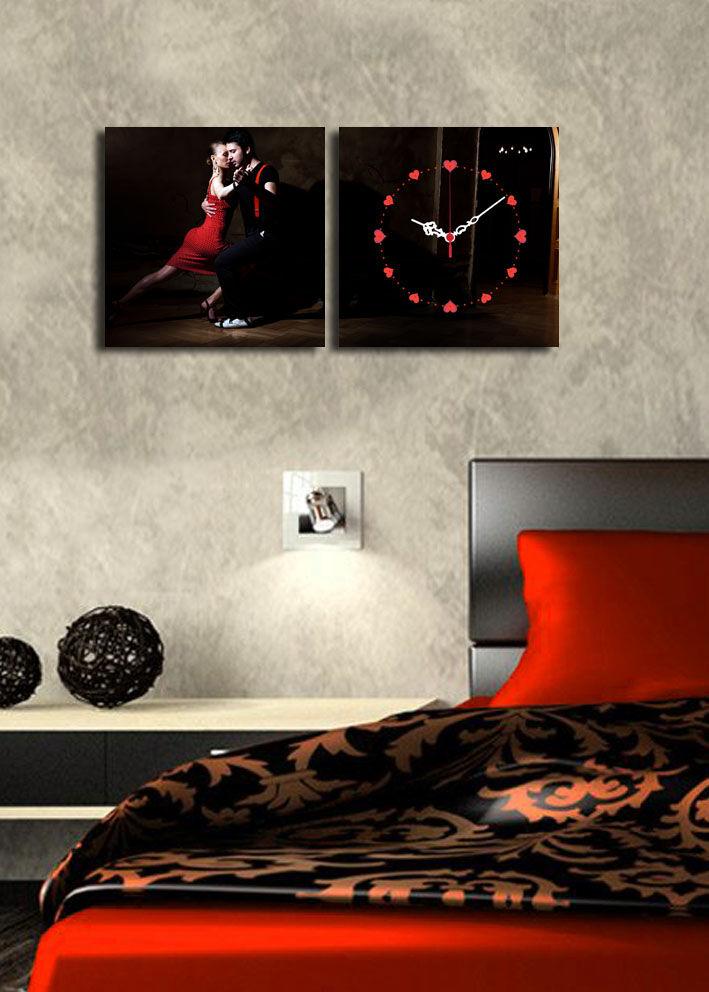 Wallity dzиден часовник 2P2828CS-10, 60x28 см, 2 дела