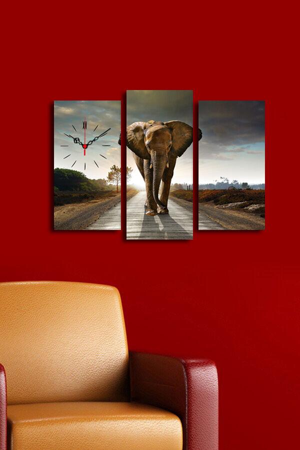 Wallity dzиден часовник 3PATCS-20, 66x45 см, 3 дела