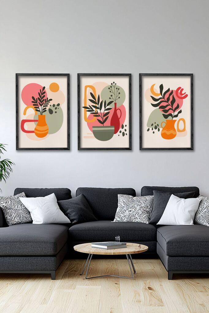 Слика од Wallity Ersy3Syhcrv23, 3 дела, 34 x 49 см