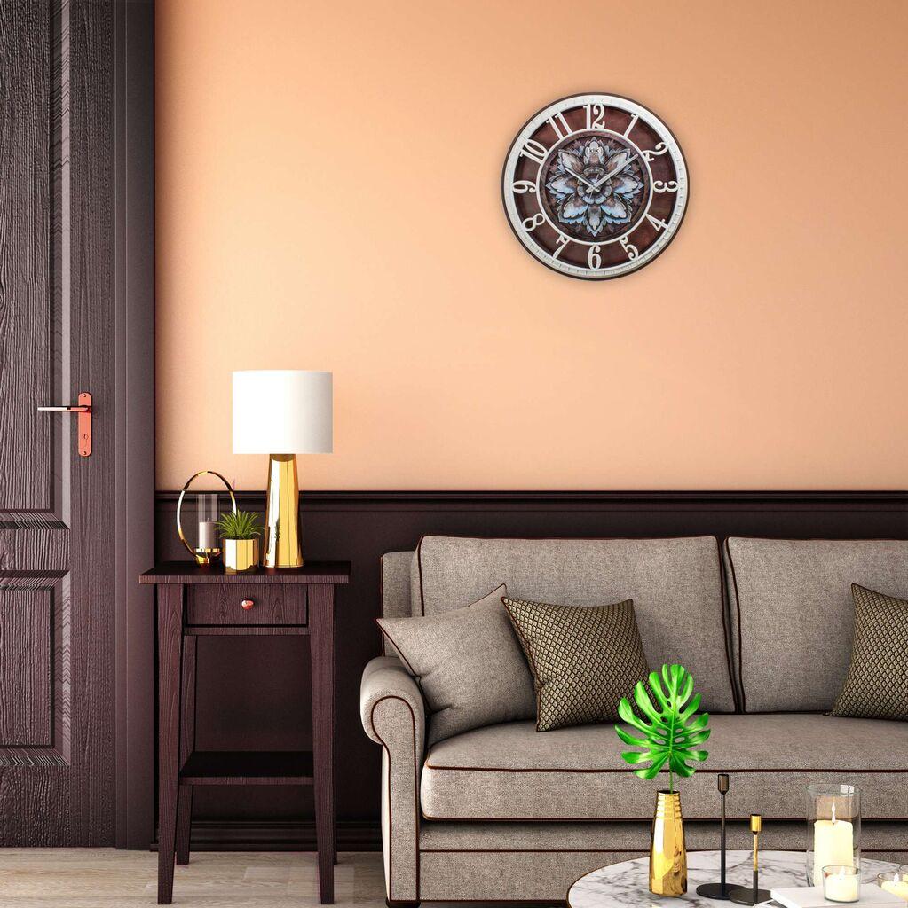 Wallity dzиден часовник Хисар Лотосов цвет, 40x40 см