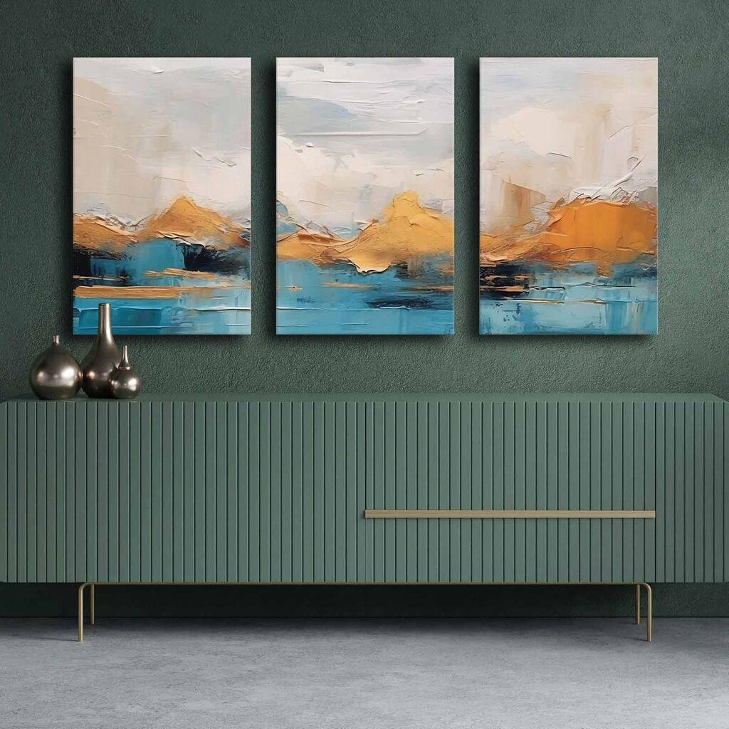 Слика Wallity 3P4570GSC-011, 145 x 70 см, 3 дела