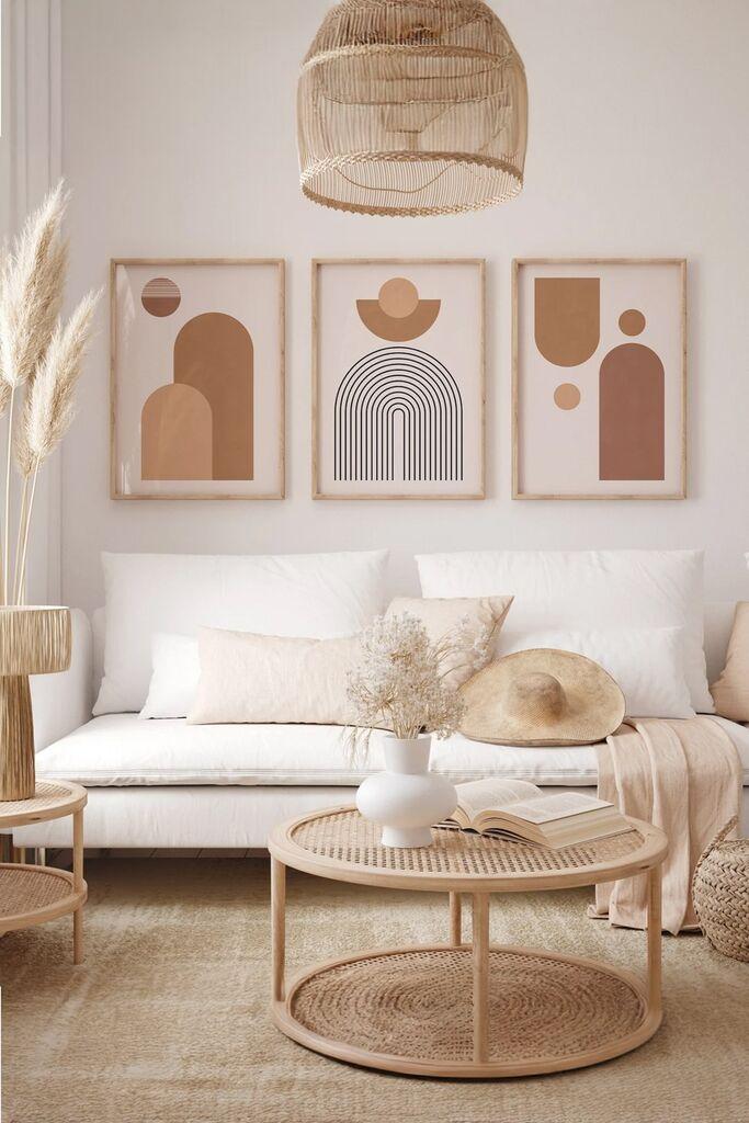 Слика Wallity 3Dartsoho47, 3 дела, 33 x 48 см