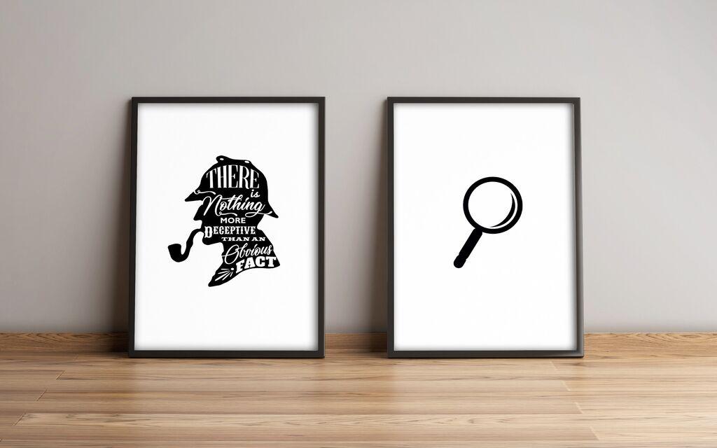 Слика Wallity 2Pysct-026, 2 дела, 74 x 51 см