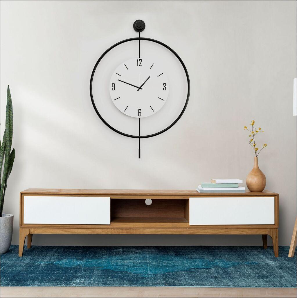 Wallity dzиден часовник Mcclock-00111, 58x80x7 см, златна боја