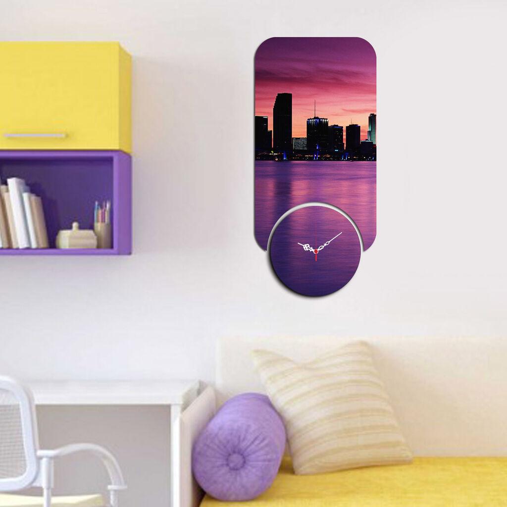 Wallity dzиден часовник YMS-84, 68x32 см, 2 дела