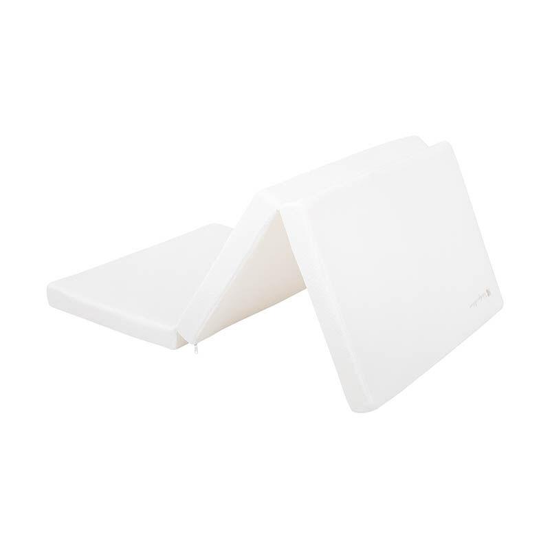 KIKKA BOO Транспортен душек 60/120/5 бел