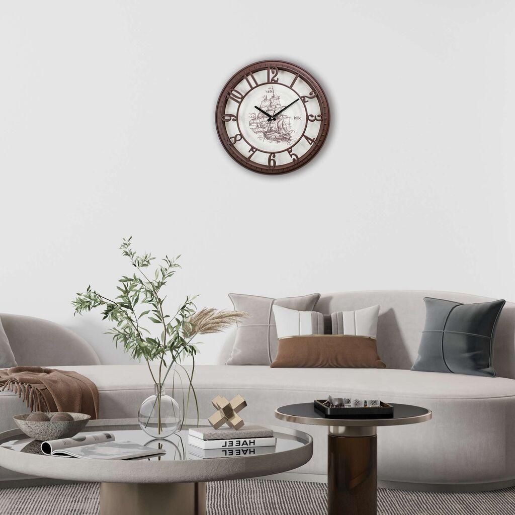 Wallity dzиден часовник Hisar Sail, 40x40 см
