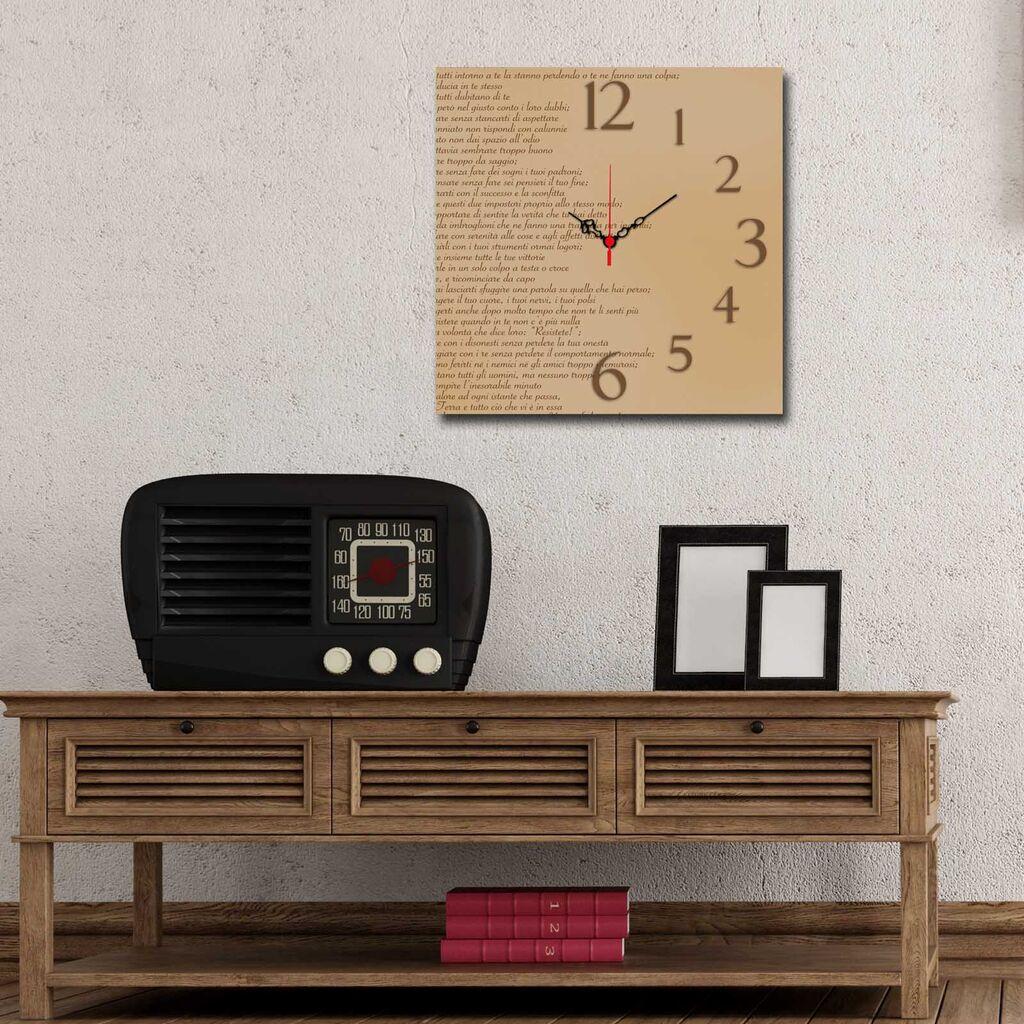 Wallity dzиден часовник Msk-47, 40x40 см