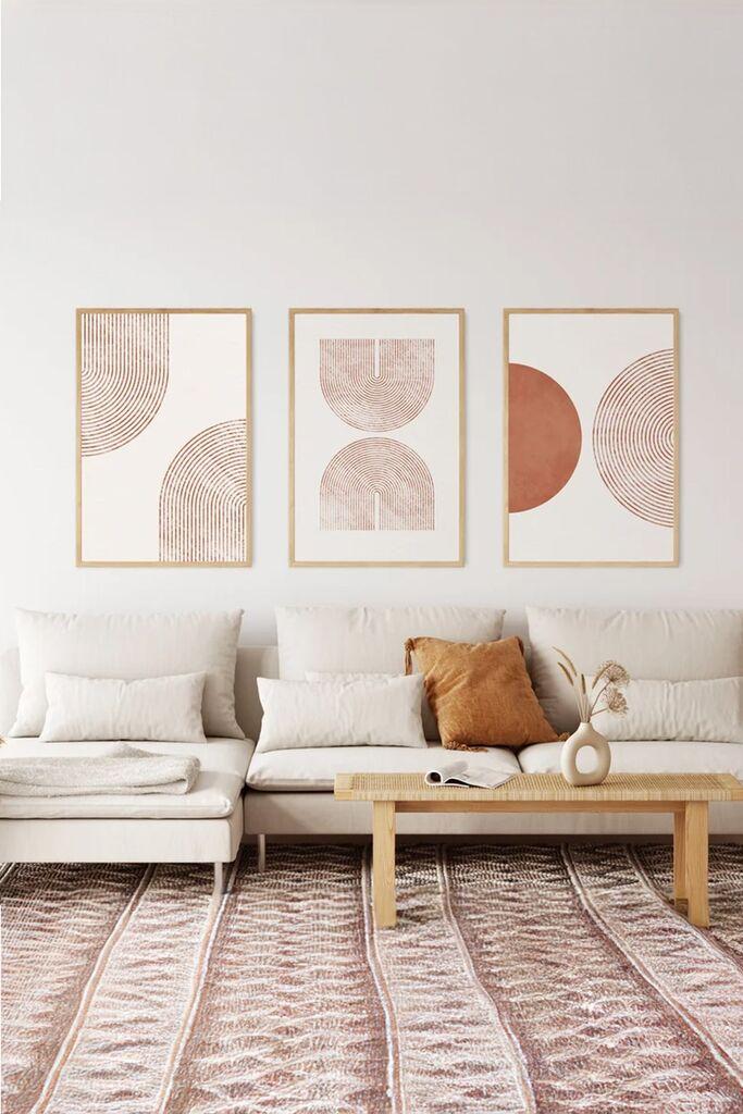 Слика Wallity 3Dartsoho21, 3 дела, 33 x 48 см