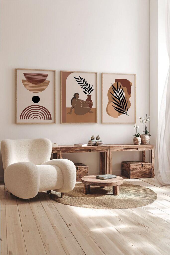 Wallity слика 3Dartsoho36, 3 дела, 33 x 48 см