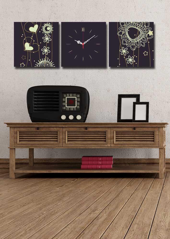 Wallity dzиден часовник 3P2828CS-15, 90x28 см, 3 дела