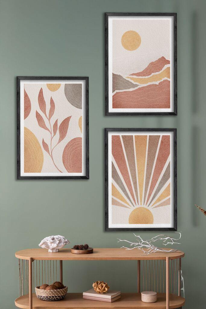 Слика од Wallity Ersy3Syhcrv2, 3 дела, 34 x 49 см