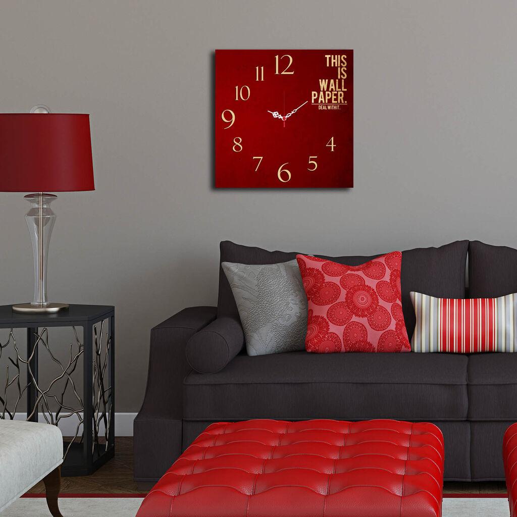 Wallity dzиден часовник Msk-11, 40x40 см