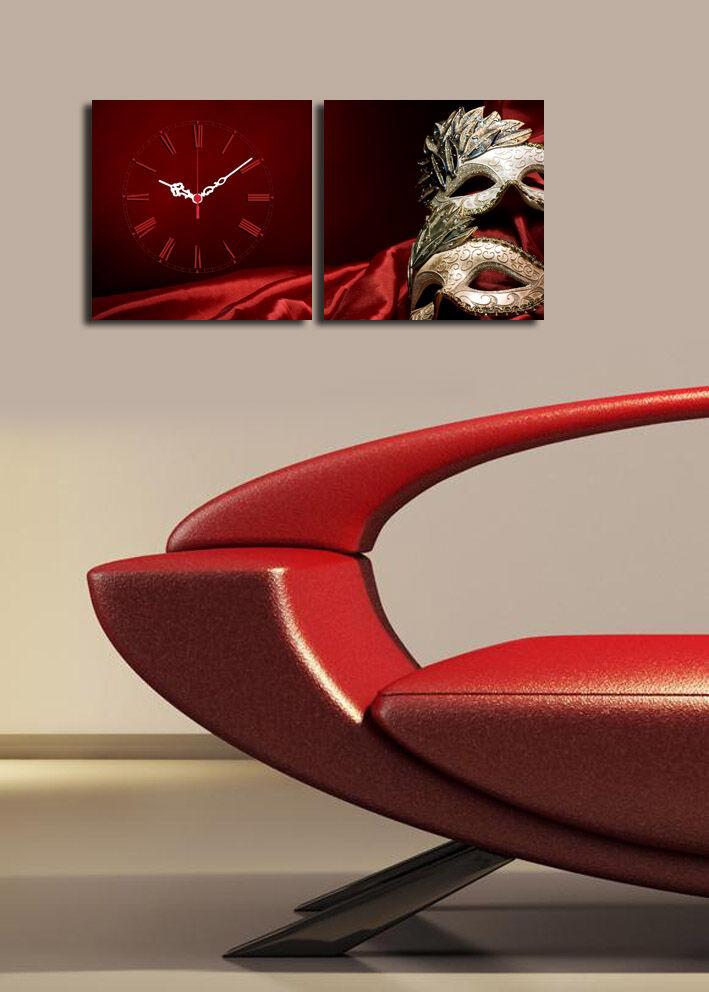 Wallity dzиден часовник 2P2828CS-3, 60x28 см, 2 дела