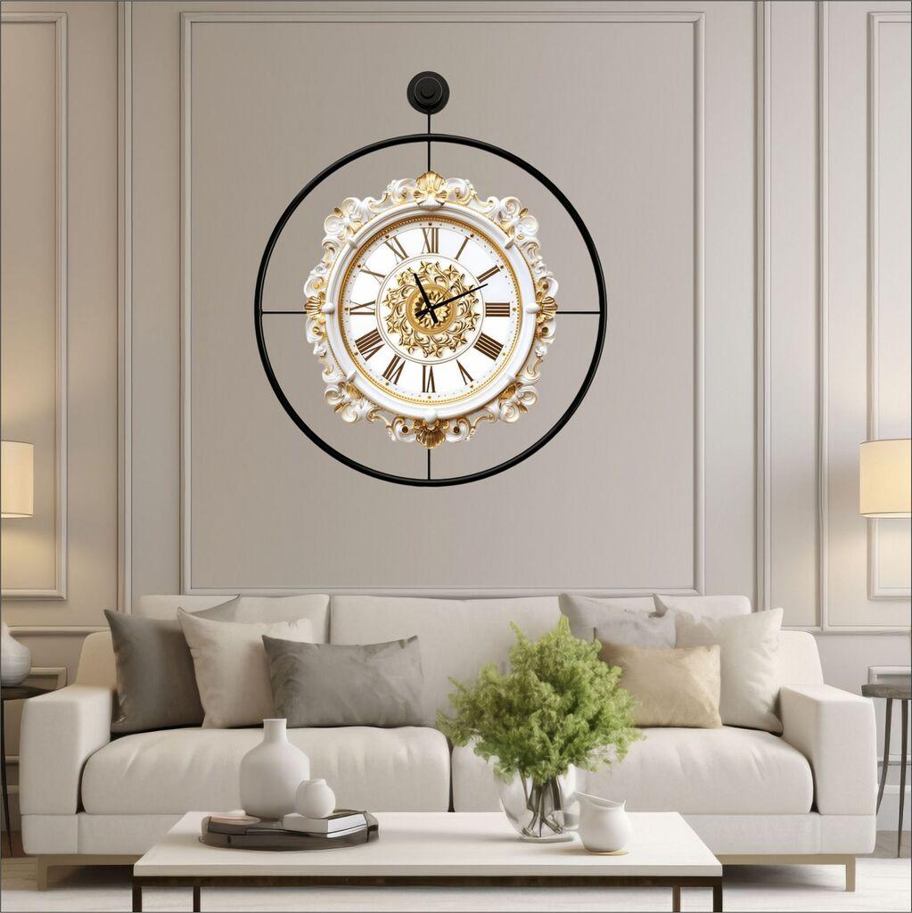 Wallity dzиден часовник Mcclock-00119, 58x65x7 см, црн