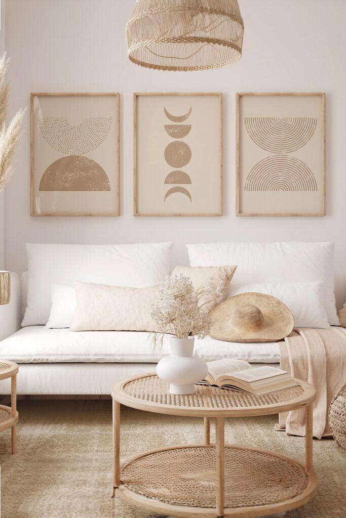 Слика Wallity 3Dartsoho28, 3 дела, 33 x 48 см