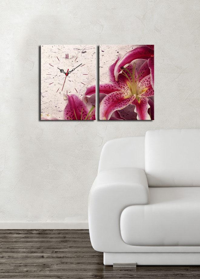 Wallity dzиден часовник 2P3040CS-71, 64x40 см, 2 дела