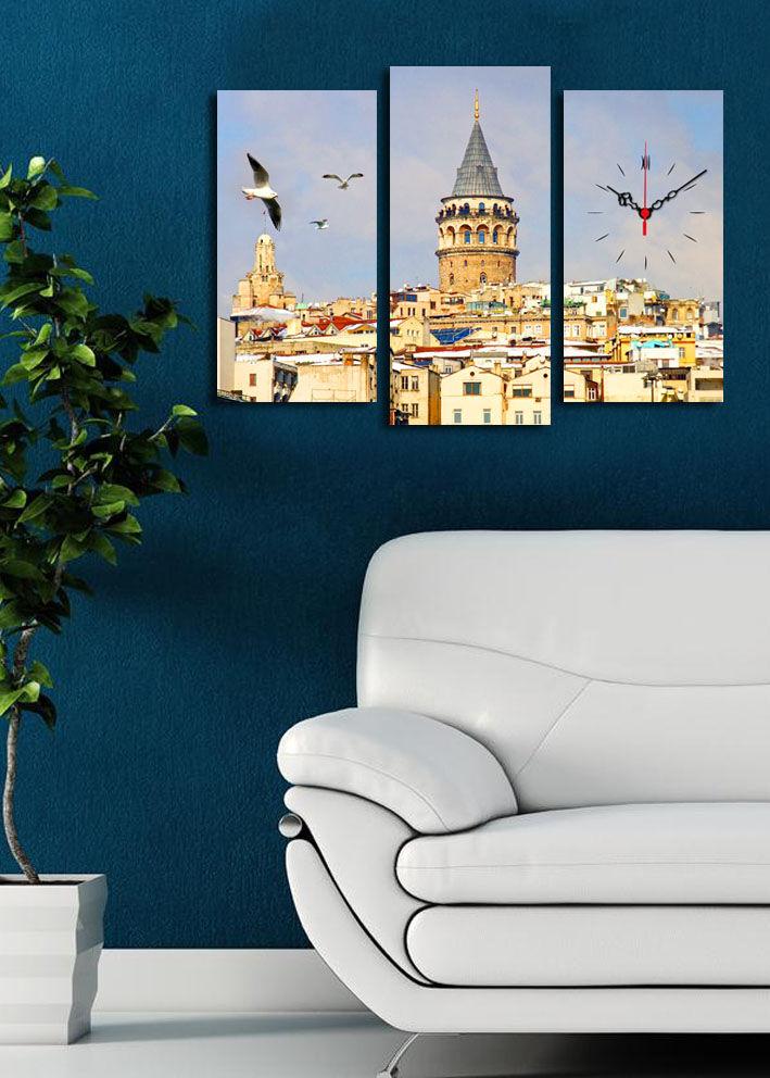 Wallity dzиден часовник 3PATCSMOR-5, 66x45 см, 3 дела