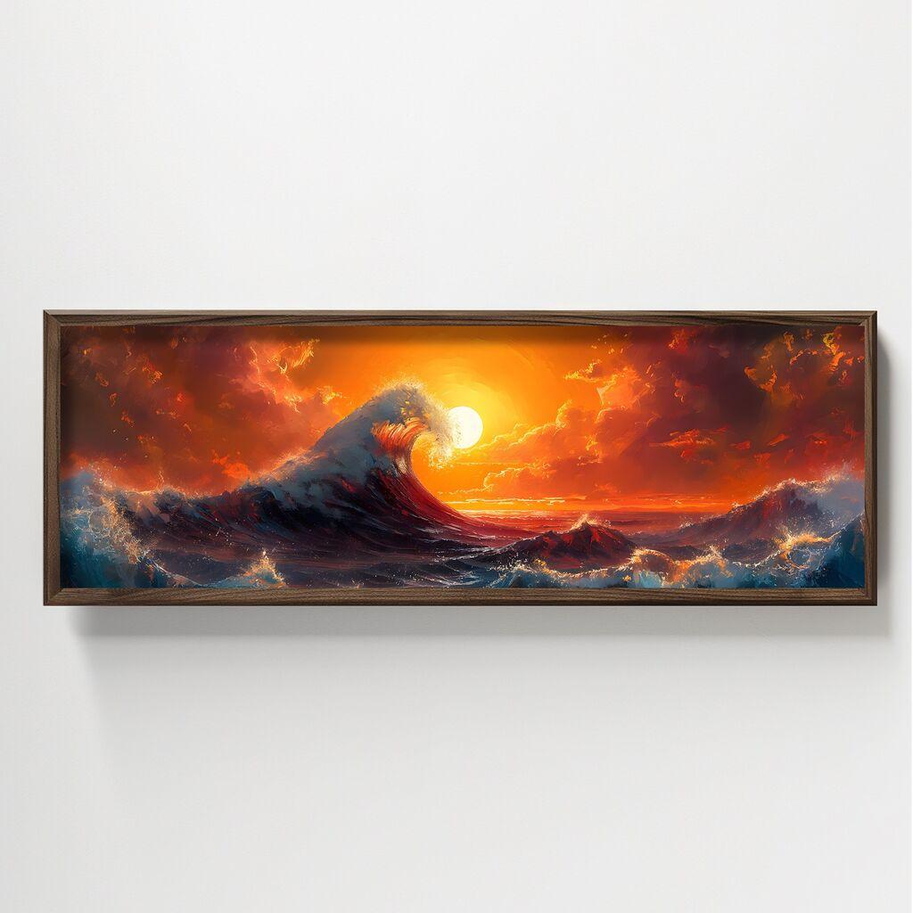 Слика Wallity HUM015, 120 x 40 см