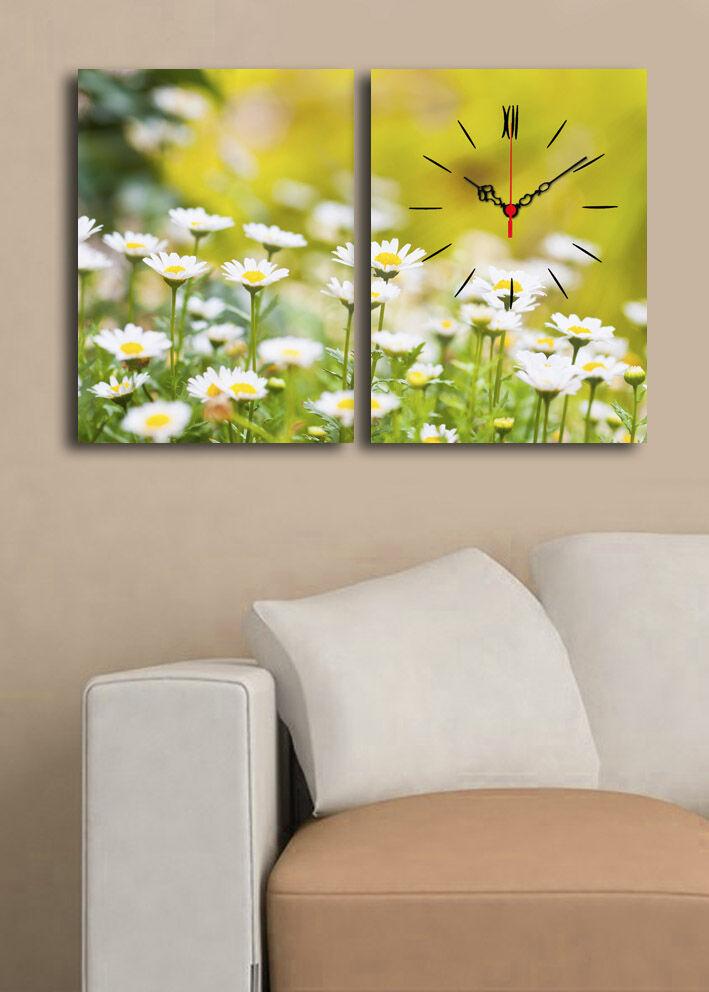 Wallity dzиден часовник 2P3040CS-137, 64x40 см, 2 дела