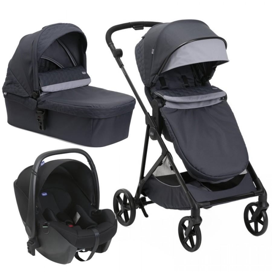 CHICCO Количка Trio Seety Boston Grey