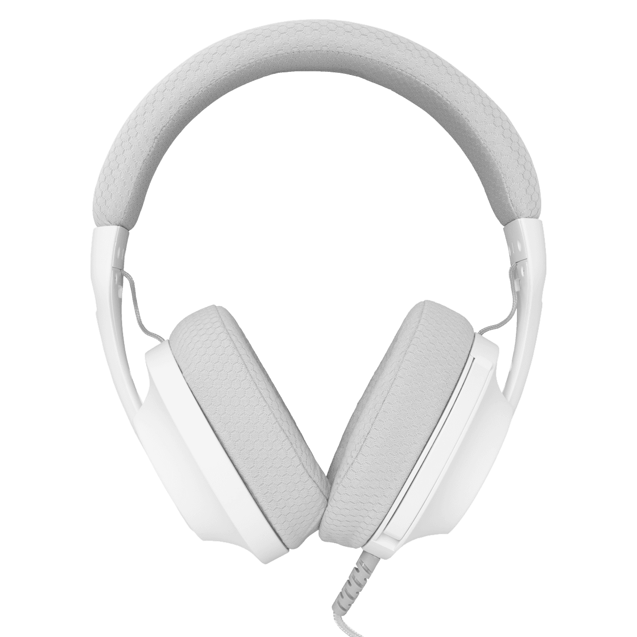 WHITE SHARK Слушалки со микрофон Gaming Parrot Бели