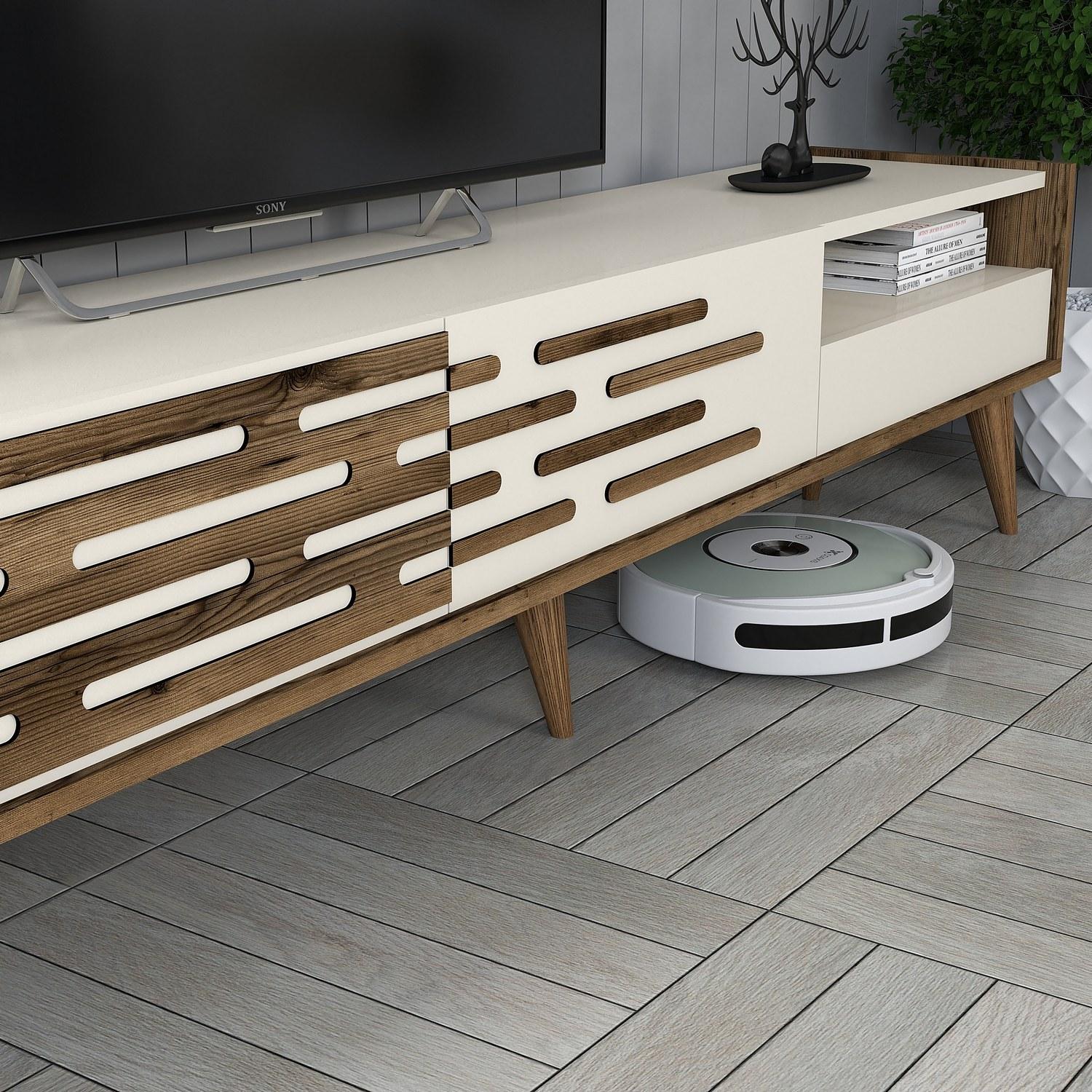 Комода и клуб маса Hanah Home Set од орев