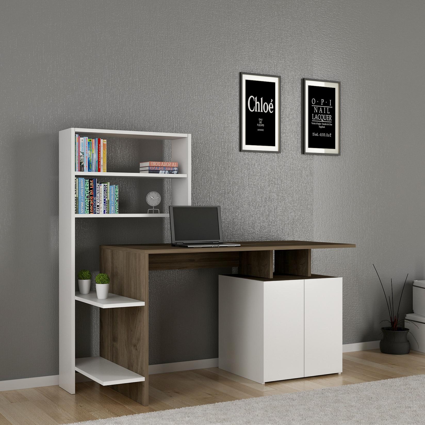 Биро Hanah Home 146,3x73,8x60 см, орев