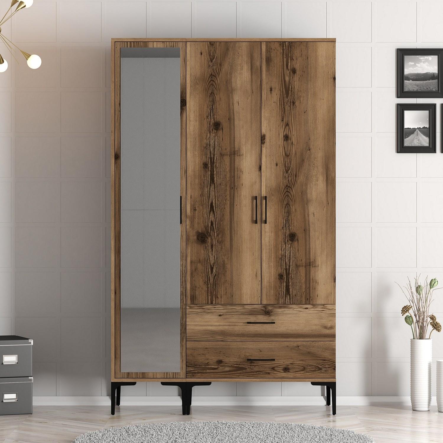 Hanah home гардероба Kumsal RT 120x47,5x201cm Орев