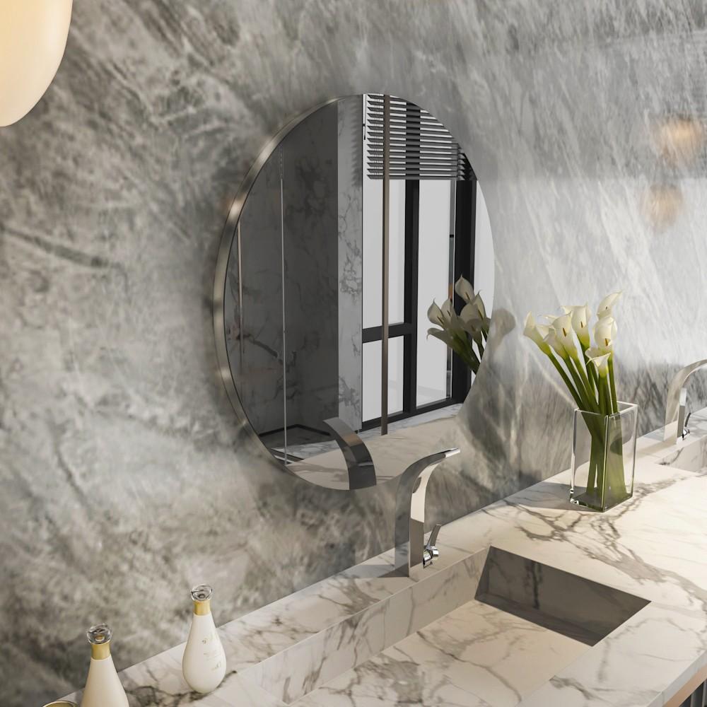 Огледало за дома Hanah бронзено-златно