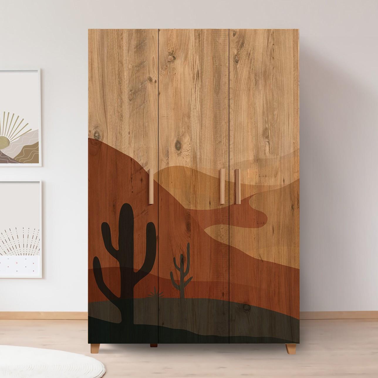 Гардеробер Hanah Home 120x189x48cm беж