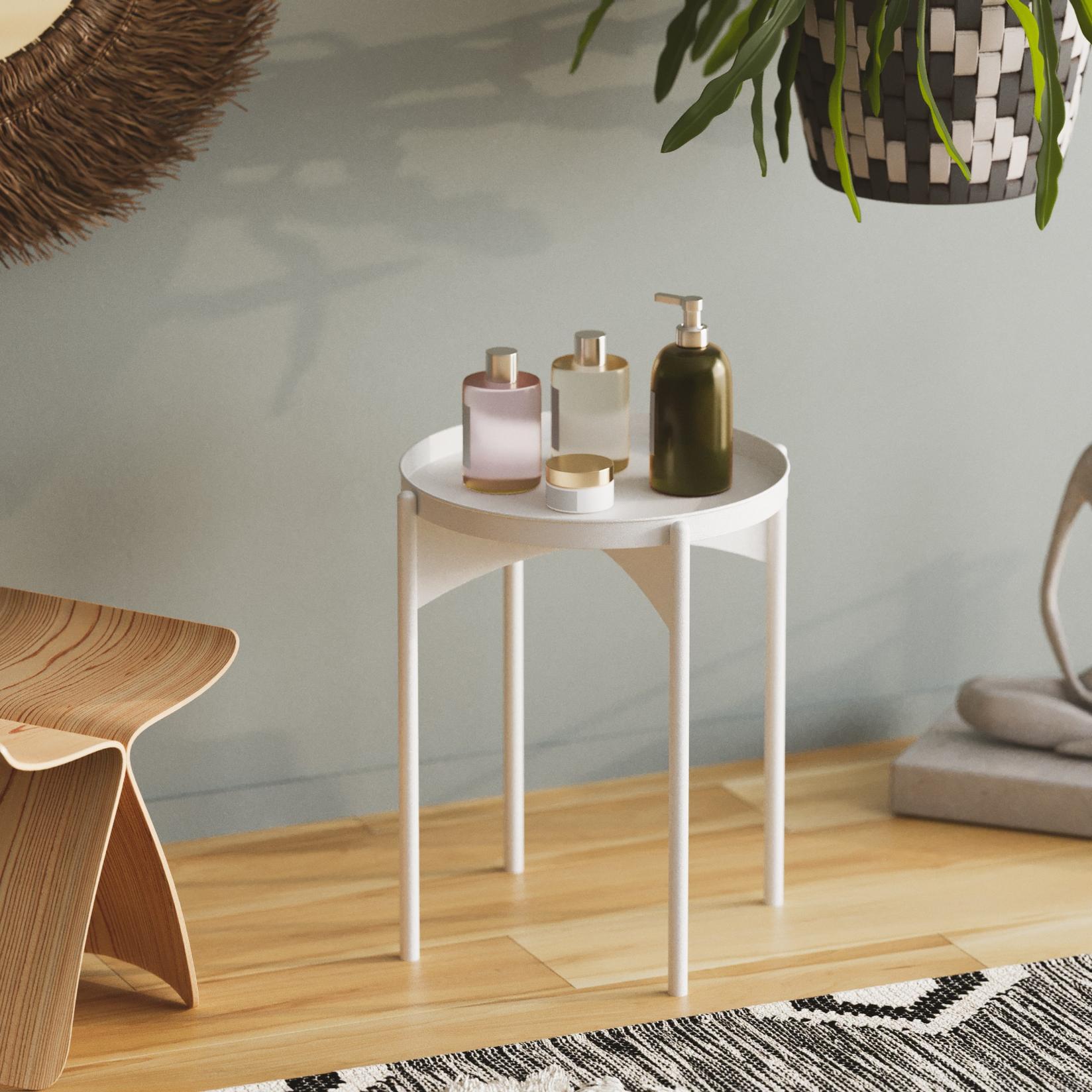 Маса Hanah Home Club 44x57x44 см, златна