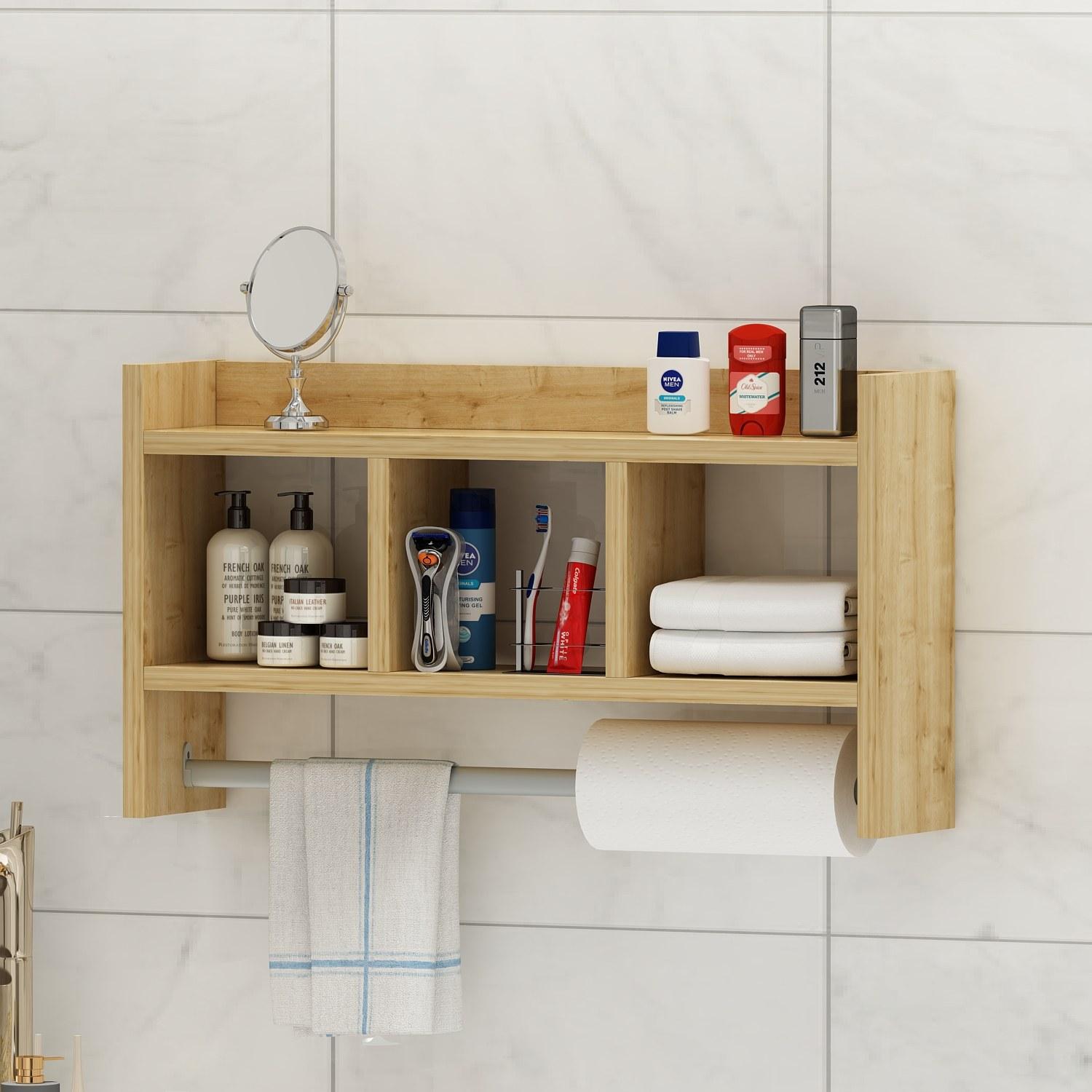 Dzидна полица од даб во Ханах Хоум