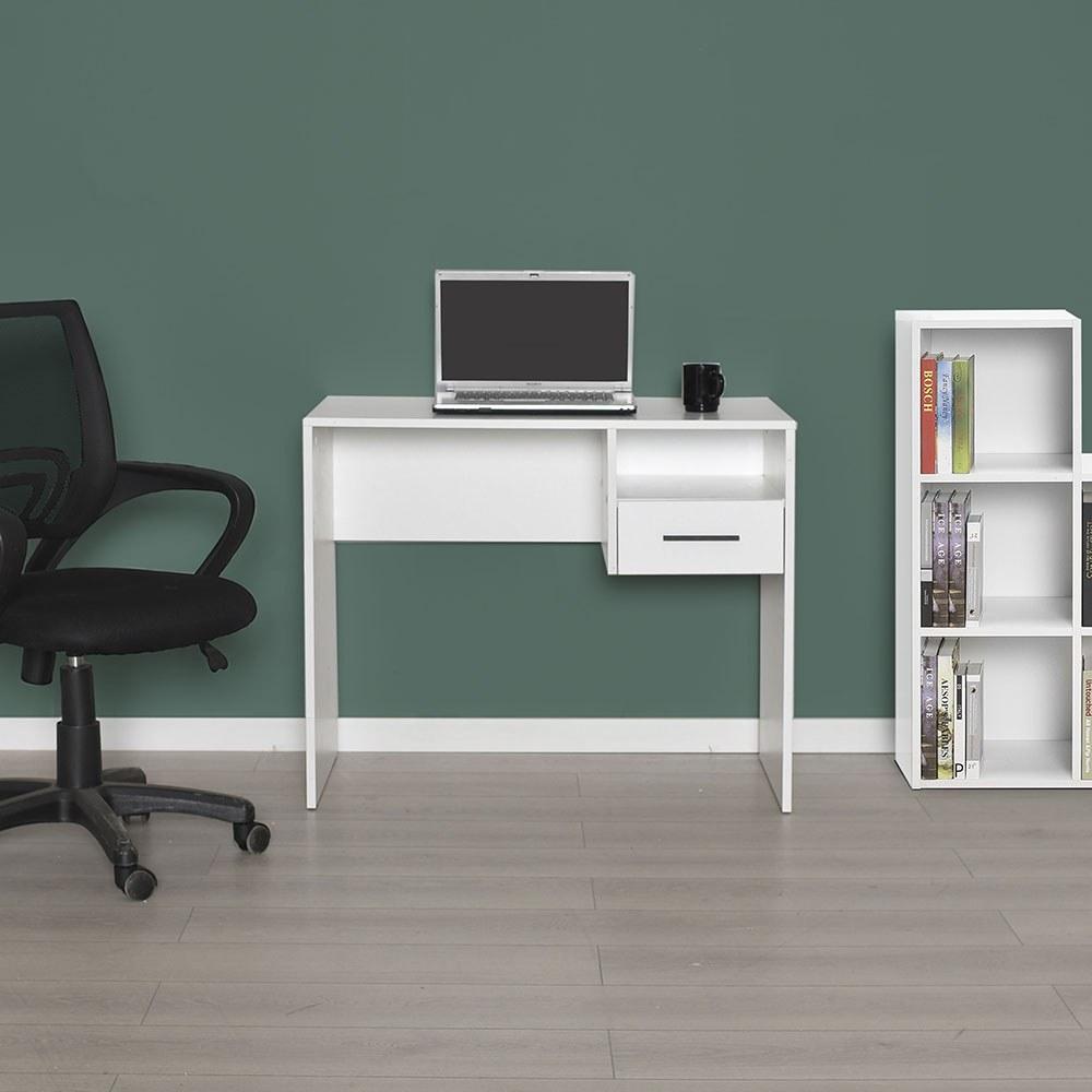 Биро Hanah Home 90x75x52 см бело