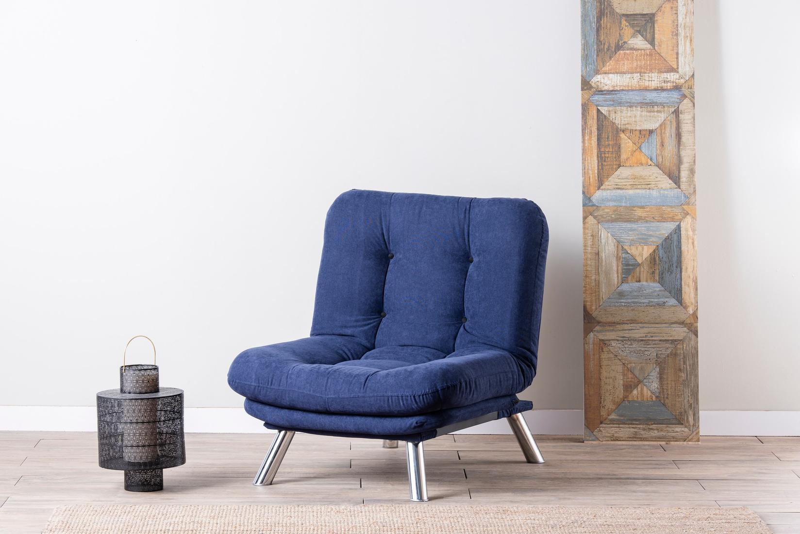 Фотелја Atelier del Sofa Misa 88x90x105cm Сива