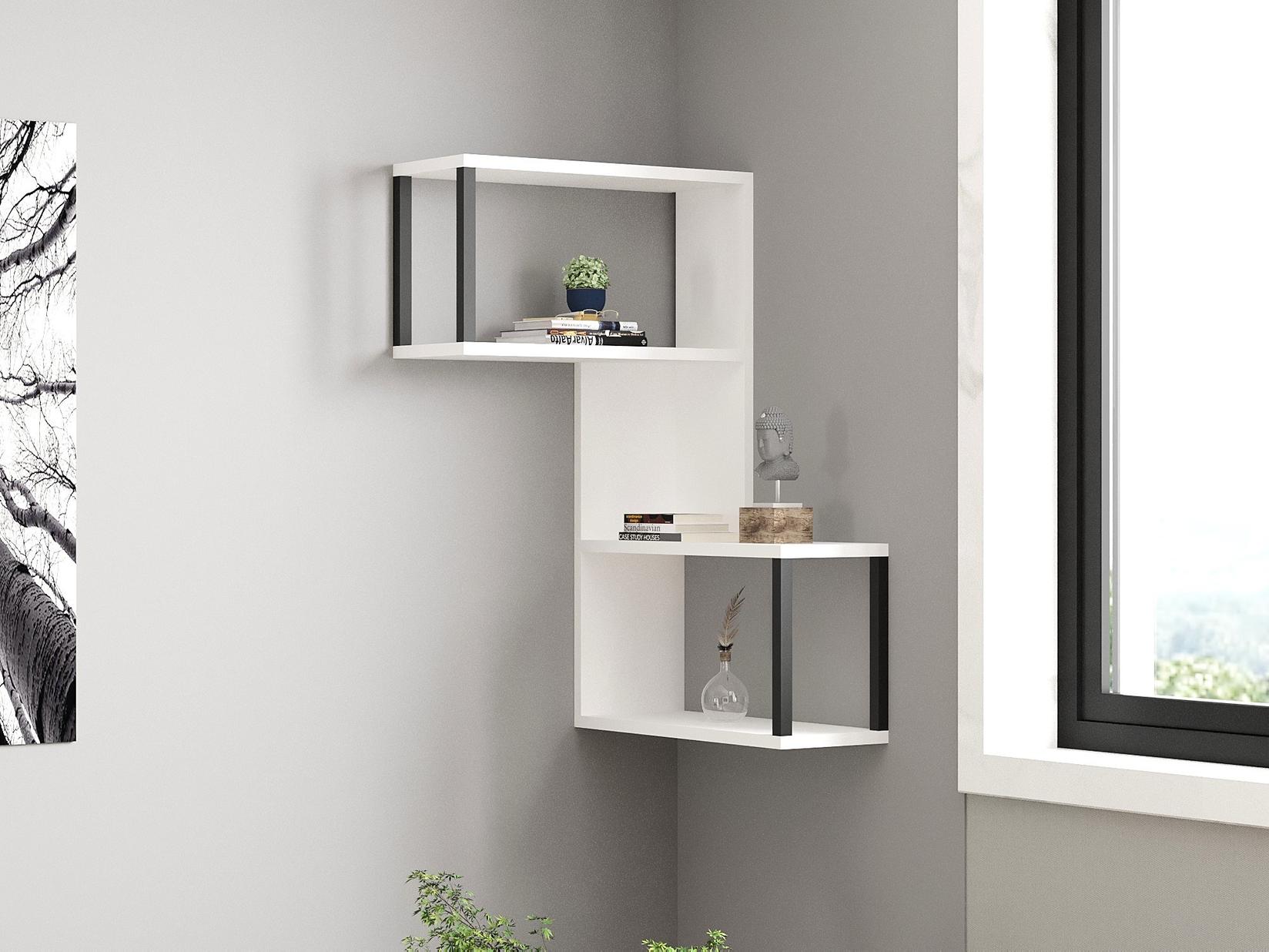 Dzидна полица Hanah Home Антрацит