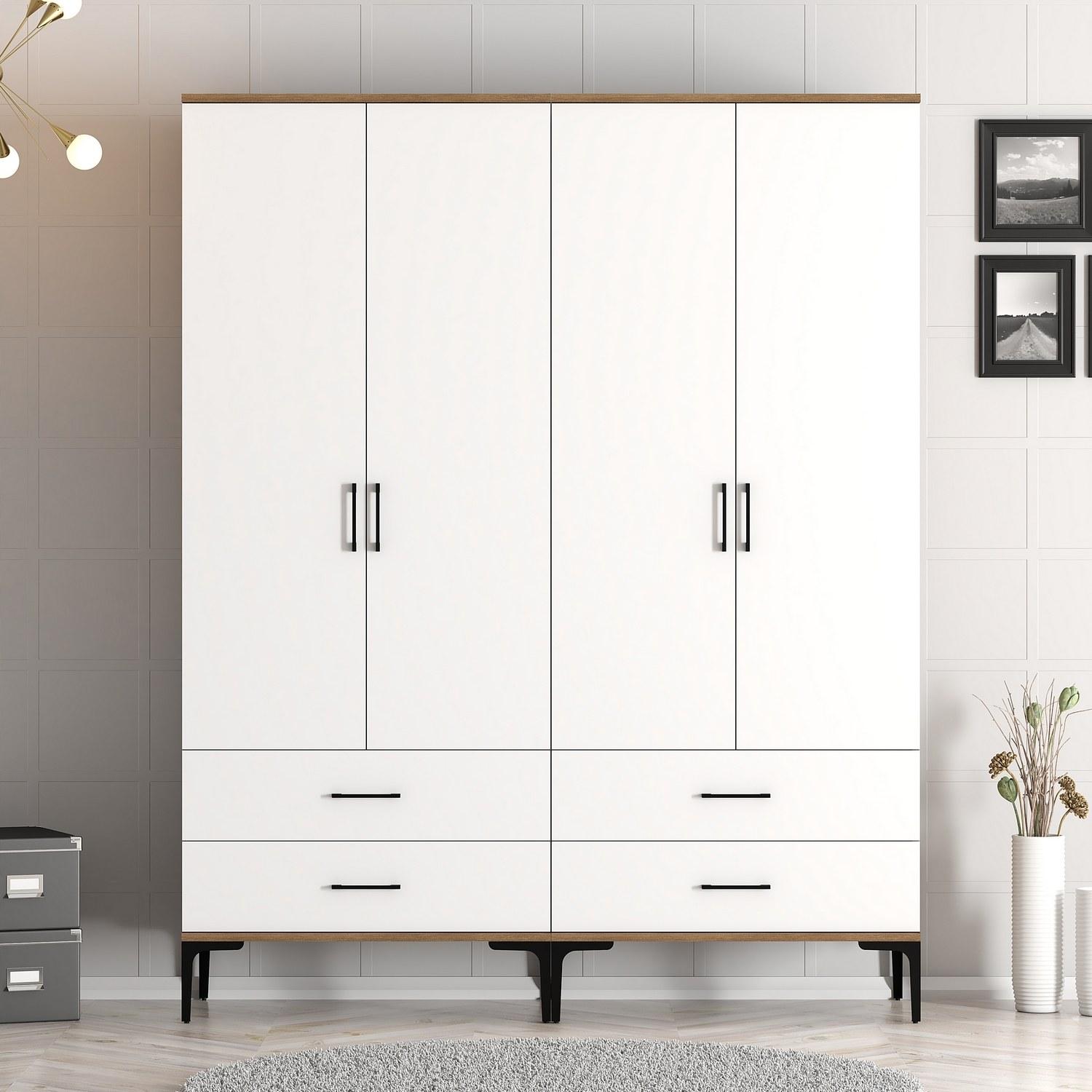 Hanah home гардероба Kumsal TT 160x47,5x201,4cm орев