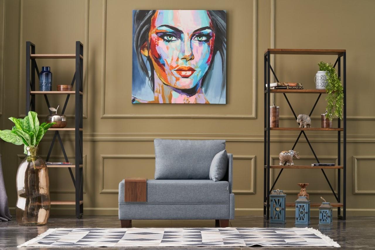 Фотелја „Ателје дел Софа" 100x80x75см беж