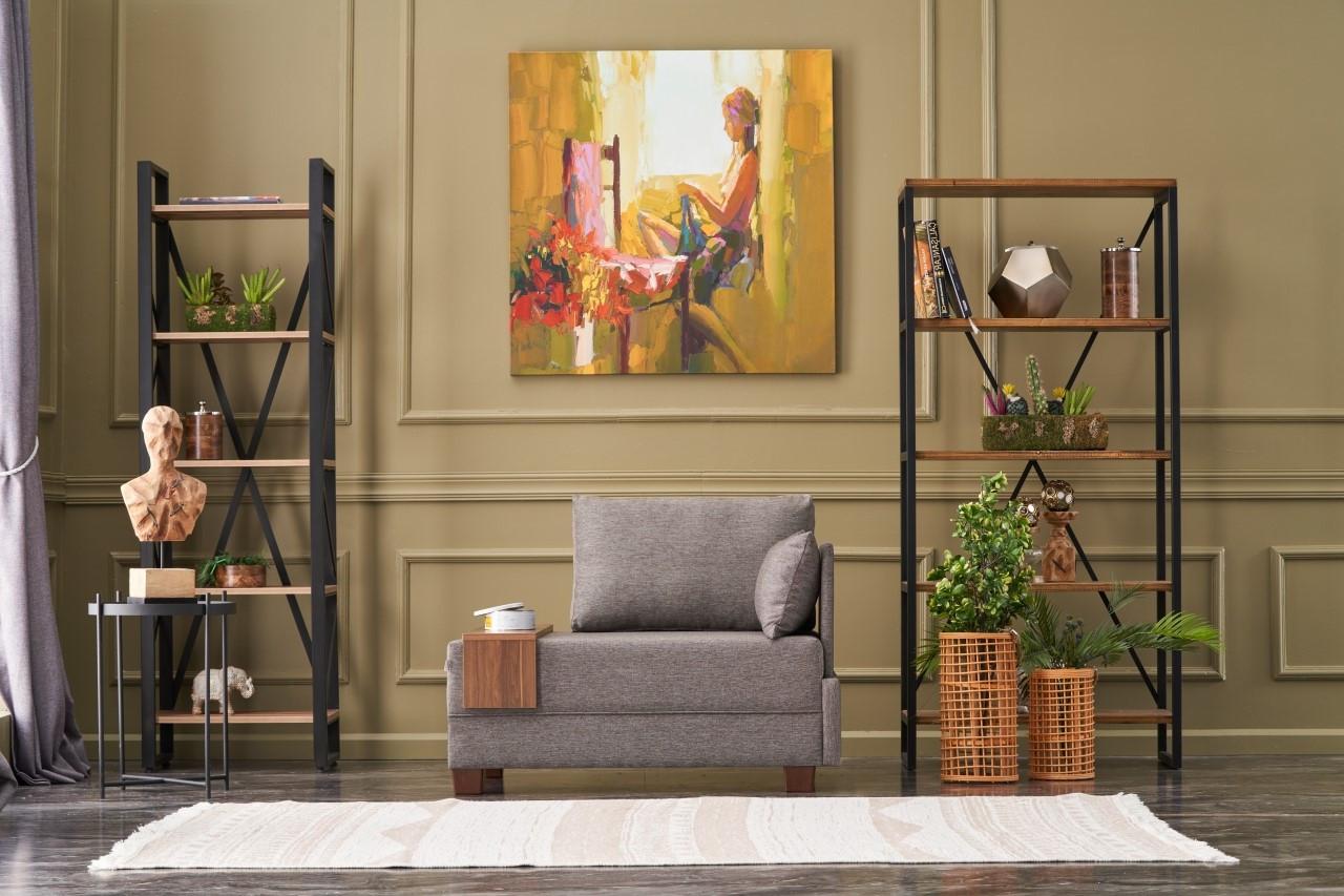 Фотелја „Ателје дел Софа" 100x80x75см беж